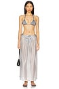 view 5 of 6 Rhea Skirt in Mist