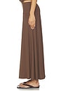view 3 of 6 Rumi Maxi Skirt in Brown