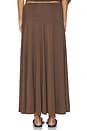 view 4 of 6 Rumi Maxi Skirt in Brown