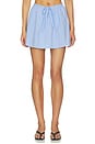 view 1 of 6 JUPE COURTE RHEA in Powder Blue