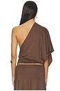 view 4 of 5 TOP UN HOMBRO ARDEN in Brown