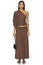 view 5 of 5 TOP UN HOMBRO ARDEN in Brown