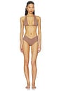 view 4 of 4 Rae Bikini Bottom in Taupe