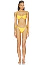 view 4 of 4 BAS DE MAILLOT DE BAIN DENIZ in Yellow