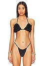view 1 of 4 Flora Bikini Top in Black