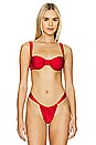 view 1 of 4 Oracle Underwire Top in Red