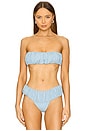 view 2 of 5 Bubble Bikini Top in Ash