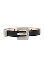 view 3 of 3 CEINTURE 2CM ANTHEM in Black