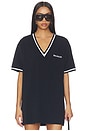 view 1 of 5 Iconic B Cover Up Maxi T-shirt Dress in Black