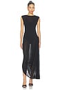 view 1 of 4 ROBE DRESS in Noir