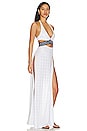 view 2 of 3 Cutout Maxi Dress in White