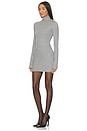 view 1 of 5 VESTIDO CORTO AJUSTADO in Gris Chin? Clair