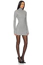 view 3 of 5 VESTIDO CORTO AJUSTADO in Gris Chin? Clair
