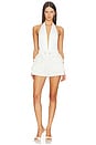 view 5 of 6 2 Pockets Denim Shorts in Broken White