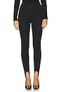 view 1 of 6 Zipped Legging in Noir