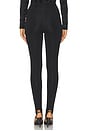 view 4 of 6 Zipped Legging in Noir