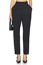 view 1 of 6 Tailored Grain De Poudre Pant in Noir