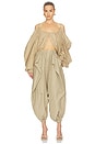 view 6 of 7 PANTALÓN SARGON POPELINE in Beige Fonc?