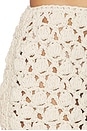 view 6 of 6 JUPE CROCHET COTTON KNIT in Naturel