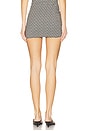 view 4 of 6 Short Pareo in Ivory & Black