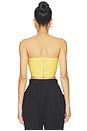view 3 of 4 Brassiere Knit Top in Jaune