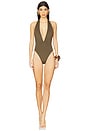 view 2 of 5 Swimsuit With Belt in Khaki