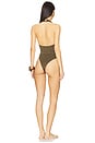 view 4 of 5 Swimsuit With Belt in Khaki