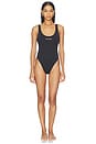 view 1 of 3 Iconic B One Piece in Black