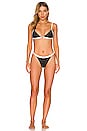 view 1 of 4 Triangle Bikini Set in Black & White
