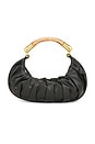 view 1 of 4 CABAS MEDIUM EBENE CALFSKIN  in Black