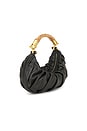view 4 of 4 CABAS MEDIUM EBENE CALFSKIN  in Black