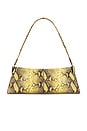 view 2 of 4 Small-calfskin Embossed Python Bag in Jaune
