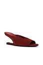 view 2 of 5 MULES NO WEDGE SUEDE in Rouge Fonc