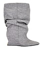 view 1 of 5 Ankle Boot Wedge in Gris Chin? Clair