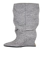 view 5 of 5 Ankle Boot Wedge in Gris Chin? Clair