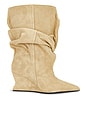 view 1 of 5 Ankle Wedge Boot in Beige