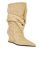 view 2 of 5 Ankle Wedge Boot in Beige