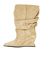 view 5 of 5 Ankle Wedge Boot in Beige
