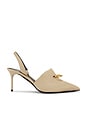 view 1 of 5 Piercing Slingback Pump in Sand