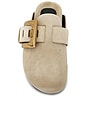 view 4 of 5 Anthem Flat Mule in Beige
