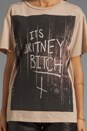 view 4 of 4 It's Britney Crew Neck Tee in Sesame
