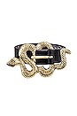 view 3 of 3 Sylvie Belt in Black & Gold