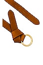 view 3 of 3 CINTURÓN RAE in Cognac & Gold
