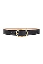 view 1 of 3 Kyra Belt in Black & Gold