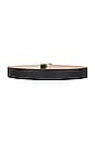 view 2 of 3 Kyra Belt in Black & Gold