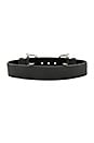 view 2 of 3 Blake Double Belt in Black & Silver