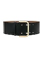 view 1 of 3 Maddox Mod Belt in Black & Gold