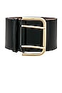 view 3 of 3 Maddox Mod Belt in Black & Gold