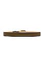 view 2 of 3 Lucian Belt in Walnut & Gold