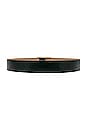 view 2 of 3 Milla Gloss Belt in Black & Gold